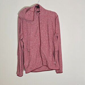 Lululemon Men's Surge Warm Full Zip Sweatshirt - Heathered Red - Size Medium